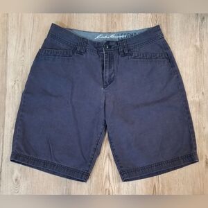 Eddie Bauer Blue Legendary Wash Bermuda Shorts